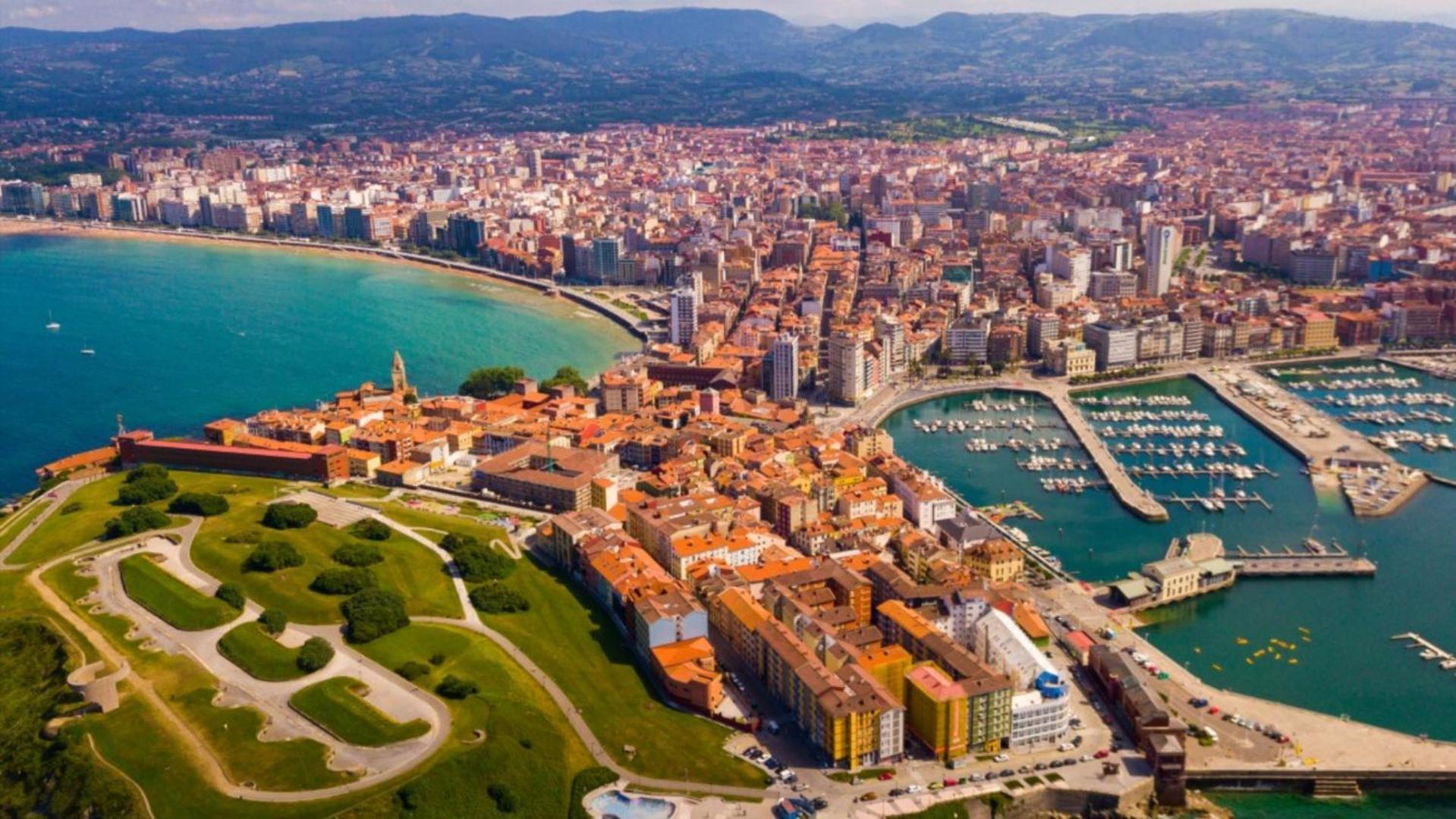 Apartmán El Mirador Del Centro Gijón Exteriér fotografie