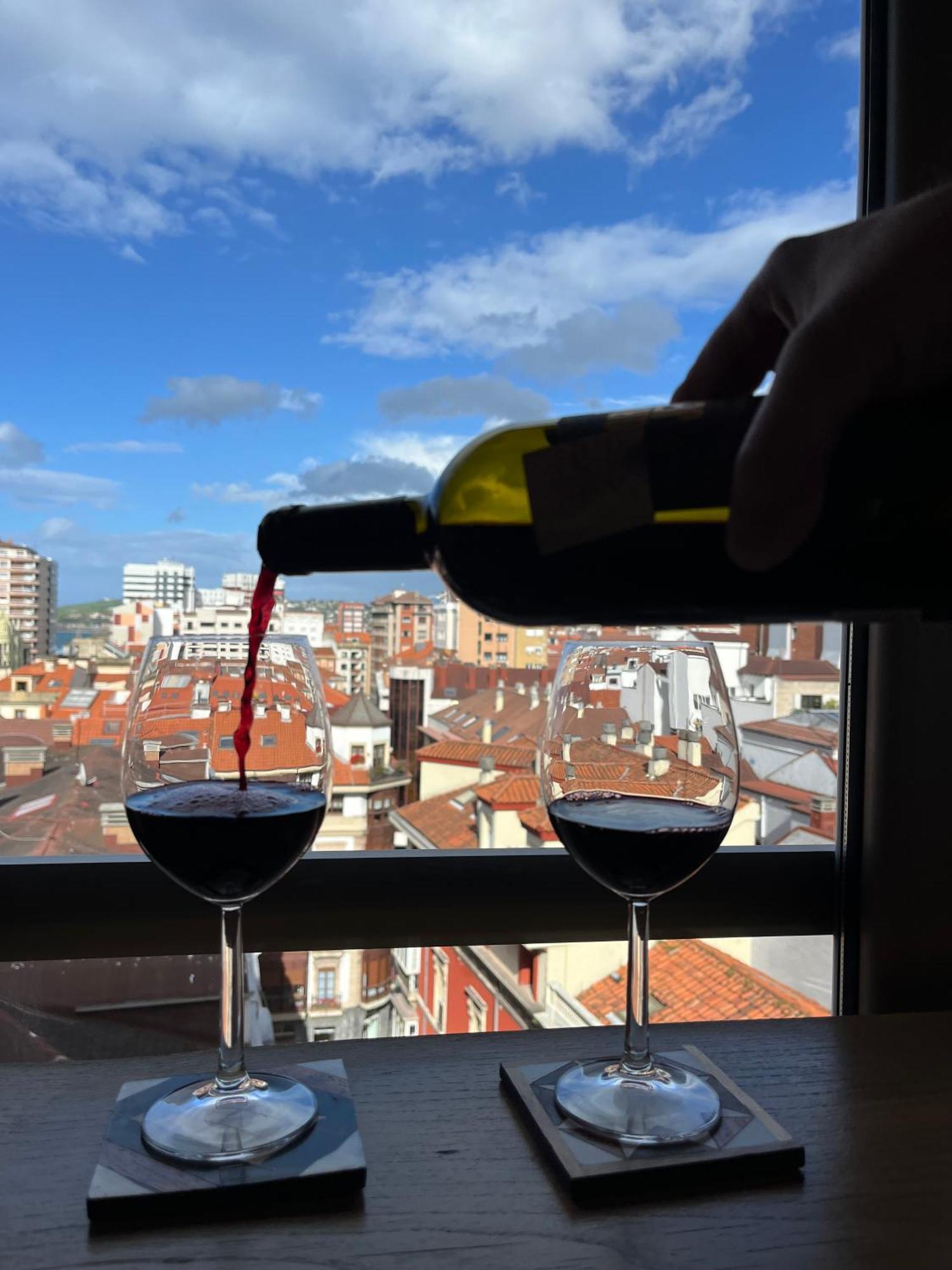 Apartmán El Mirador Del Centro Gijón Exteriér fotografie